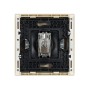 FORTE&PIANO Розетка TV оконечная FP428 ваниль IEK