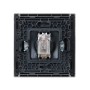 FORTE&PIANO Розетка TV оконечная FP528 сталь IEK