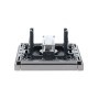 FORTE&PIANO Розетка TV оконечная FP528 сталь IEK