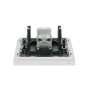FORTE&PIANO Розетка TV проходная FP229 белый IEK