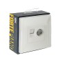 FORTE&PIANO Розетка двойная TV+RJ45 кат.6 FP237 белый IEK