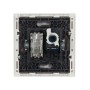 FORTE&PIANO Розетка двойная TV+RJ45 кат.6 FP237 белый IEK