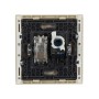 FORTE&PIANO Розетка двойная TV+RJ45 кат.6 FP437 ваниль IEK