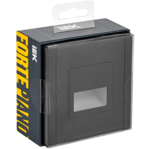 FORTE&PIANO Подсветка LED встраиваемая FP157 черный IEK