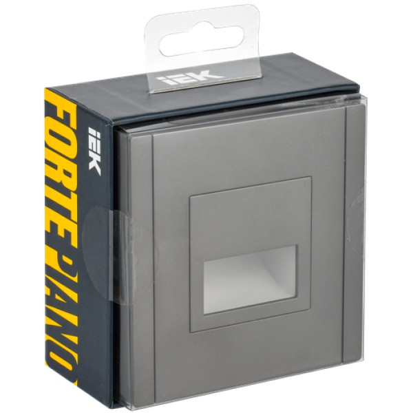FORTE&PIANO Подсветка LED встраиваемая FP557 сталь IEK