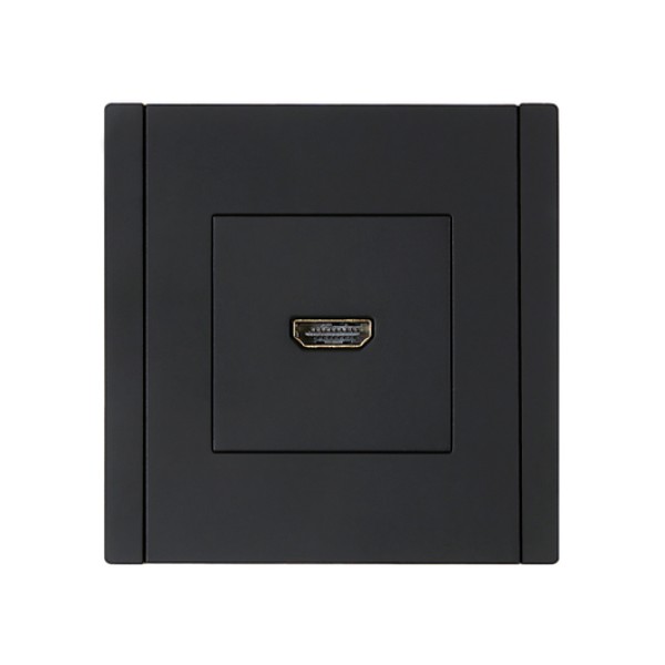 FORTE&PIANO Розетка HDMI FP140 черный IEK