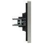 FORTE&PIANO Розетка HDMI FP540 сталь IEK