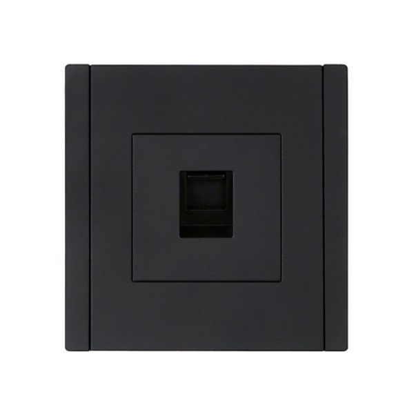 FORTE&PIANO Розетка компьютерная RJ45 кат.5E FP132 черный IEK