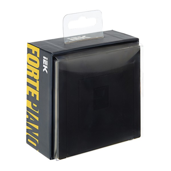 FORTE&PIANO Розетка компьютерная RJ45 кат.5E FP132 черный IEK