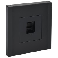 FORTE&PIANO Розетка компьютерная RJ45 кат.5E FP132 черный IEK
