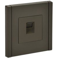 FORTE&PIANO Розетка компьютерная RJ45 кат.5E FP332 серый IEK