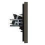 FORTE&PIANO Розетка компьютерная RJ45 кат.5E FP332 серый IEK
