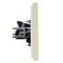 FORTE&PIANO Розетка компьютерная RJ45 кат.5E FP432 ваниль IEK