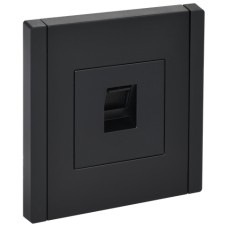 FORTE&PIANO Розетка компьютерная RJ45 кат.6 FP131 черный IEK