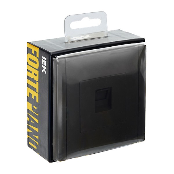 FORTE&PIANO Розетка компьютерная RJ45 кат.6 FP331 серый IEK