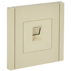 FORTE&PIANO Розетка компьютерная RJ45 кат.6 FP431 ваниль IEK