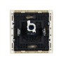 FORTE&PIANO Розетка компьютерная RJ45 кат.6 FP431 ваниль IEK