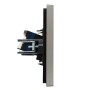 FORTE&PIANO Розетка компьютерная RJ45 кат.6 FP531 сталь IEK