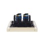 FORTE&PIANO Розетка компьютерная двойная RJ45 кат.6 FP434 ваниль IEK
