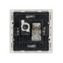 FORTE&PIANO Розетка двойная RJ11+RJ45 кат.5E FP235 белый IEK