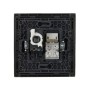 FORTE&PIANO Розетка двойная RJ11+RJ45 кат.5E FP335 серый IEK