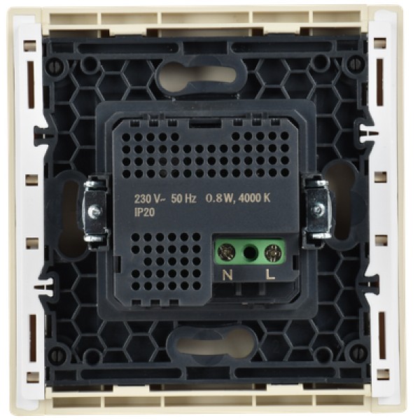 FORTE&PIANO Подсветка LED встраиваемая с датчиком движения FP456 ваниль IEK