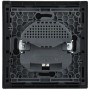 FORTE&PIANO Розетка 1-местная с заземлением с защитными шторками винтовое крепление 16А USB A+C 18Вт FP147 черный IEK