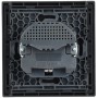FORTE&PIANO Розетка 1-местная с заземлением с защитными шторками винтовое крепление 16А USB A+C 18Вт FP347 серый IEK