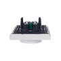 FORTE&PIANO Розетка 2-местная с заземлением без защитных шторок безвинтовое крепление 16А FP224 белый IEK