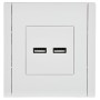 FORTE&PIANO Розетка USB A+A 3,1А FP249 белый IEK