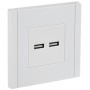 FORTE&PIANO Розетка USB A+A 3,1А FP249 белый IEK