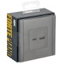 FORTE&PIANO Розетка USB A+C 18Вт FP551 сталь IEK