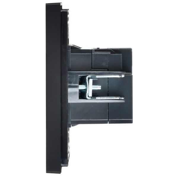 FORTE&PIANO Розетка USB A+C 3,1А FP150 черный IEK