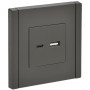 FORTE&PIANO Розетка USB A+C 3,1А FP350 серый IEK