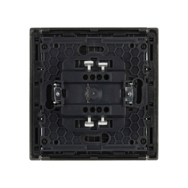 FORTE&PIANO Выключатель 1-клавишный 10А FP501 сталь IEK