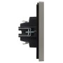 FORTE&PIANO Выключатель 1-клавишный 10А FP501 сталь IEK