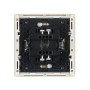 FORTE&PIANO Выключатель 1-клавишный проходной 10А FP403 ваниль IEK