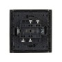 FORTE&PIANO Выключатель 1-клавишный перекрестный 10А FP512 сталь IEK