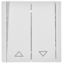 FORTE&PIANO Выключатель жалюзи 10А FP211 белый IEK