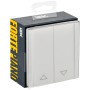 FORTE&PIANO Выключатель жалюзи 10А FP211 белый IEK