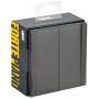FORTE&PIANO Выключатель жалюзи 10А FP311 серый IEK
