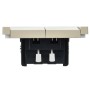 FORTE&PIANO Выключатель жалюзи 10А FP411 ваниль IEK