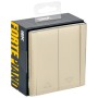 FORTE&PIANO Выключатель жалюзи 10А FP411 ваниль IEK