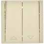 FORTE&PIANO Выключатель жалюзи 10А FP411 ваниль IEK