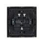 FORTE&PIANO Выключатель 2-клавишный 10А FP505 сталь IEK