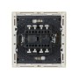 FORTE&PIANO Выключатель 2-клавишный проходной 10А FP407 ваниль IEK
