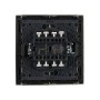 FORTE&PIANO Выключатель 2-клавишный проходной 10А FP507 сталь IEK