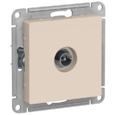 ATLASDESIGN TV РОЗЕТКА оконечная 1DB, механизм, БЕЖЕВЫЙ