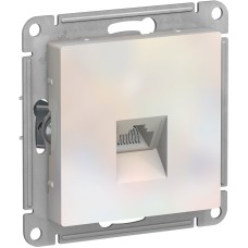 ATLASDESIGN РОЗЕТКА компьютерная RJ45, механизм, ЖЕМЧУГ