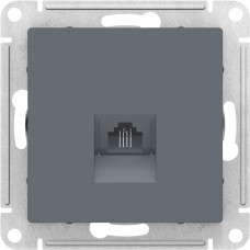 ATLASDESIGN РОЗЕТКА телефонная RJ11, механизм, ГРИФЕЛЬ